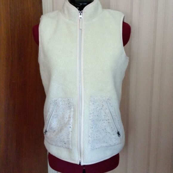 𝅺T BY Talbot's Sherpa zip up vest size P - Picture 1 of 7